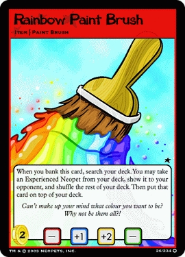 Rainbow Paint Brush - Foil